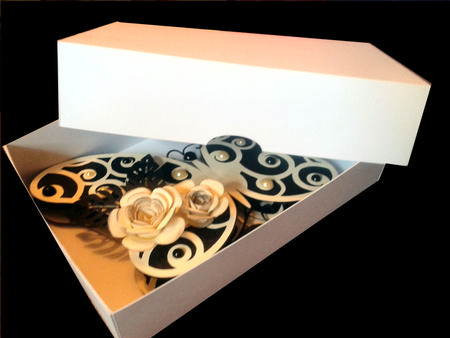 Box Approx 8 5 X 5 5 X 2 Inches (210 X 140 X 50mm) Cut From