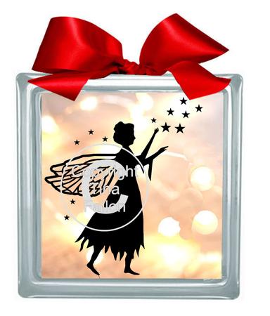 Fairy Stars No 2 For Vinyl Cardsglass Blocks