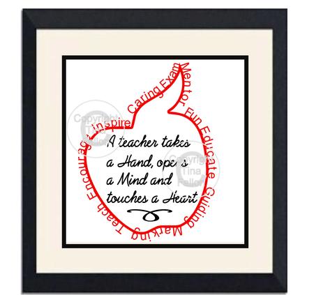 A Teacher Takes A Hand Papercut / Vinyl