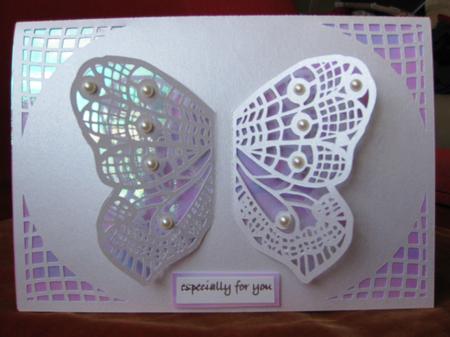 Butterfly Card With Pop Out Wings