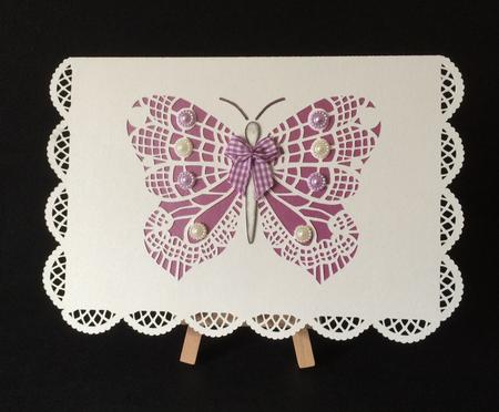 Butterfly Card Lacey