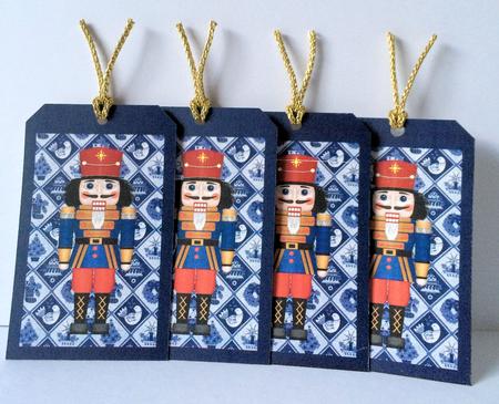 Christmas Nutcracker -soldier Print N Cut Gift Tags