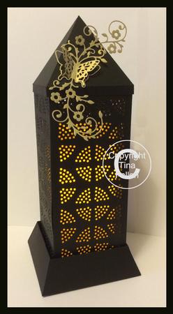 3D Lantern - Lamp - Luminaire Abstract Circles