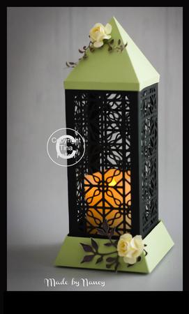 3D Lantern - Lamp - Luminaire - Filigree Ironwork extra formats added