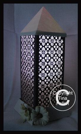 3D Lantern - Lamp - Luminaire - Fancy Floral