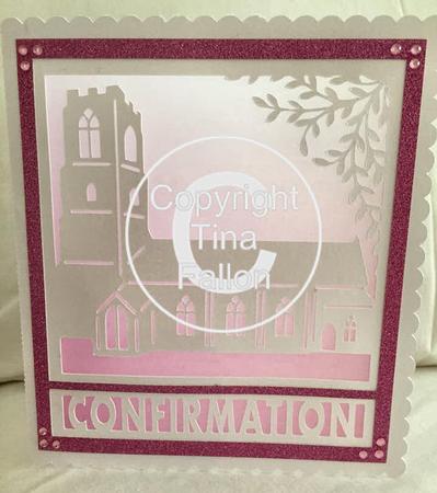 Church Card Template - Confirmation - File