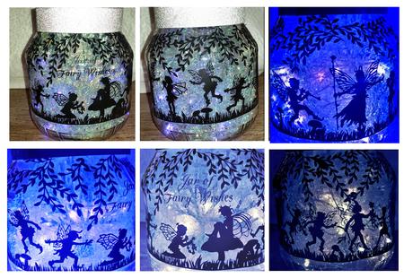 Fairy Wishes Decor For Large Jars Bowls Globes Terraniums