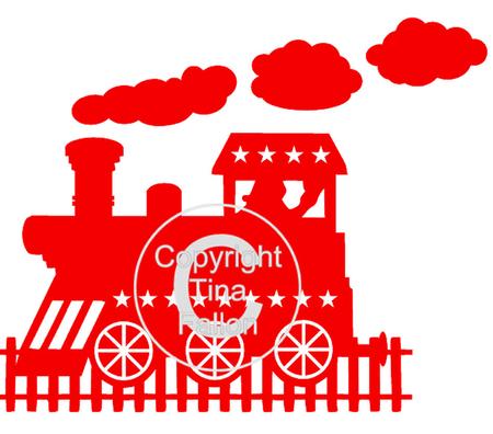 Express Steam Train - Card Or Vinyl (personalisation Allowe