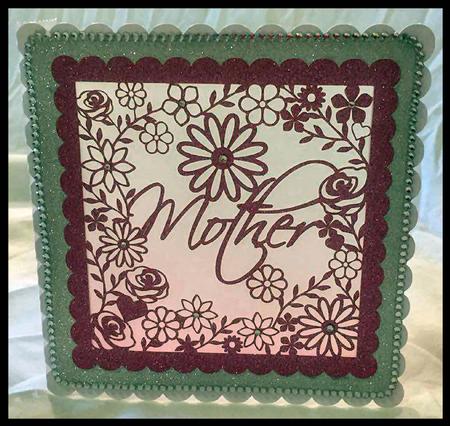 Mother Decorative Frame Paper/card/vinyl Format