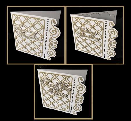 The Bridal Wedding Collection - Square Day & Evening Invitation /Save The Date / Thank you and Order of Service