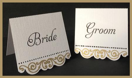 The Bridal Wedding Collection - Place Cards Style 1