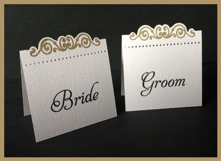 The Bridal Wedding Collection - Place Cards Style 2