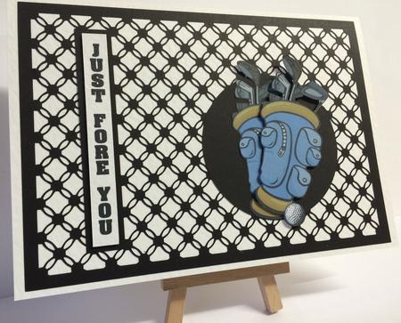 Simply Entwined A4 Frame / Topper /emboss Engrave