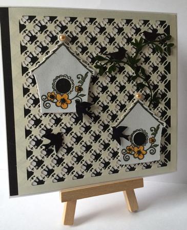 Simply Entwined Square - Mat Toppers /emboss
