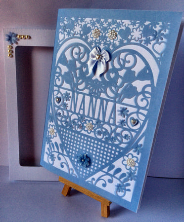 Nanna Birthday Card (with Box) Beautiful Cutout De