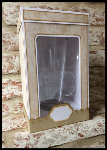 Latte Glass Gift Box can be resized for other uses