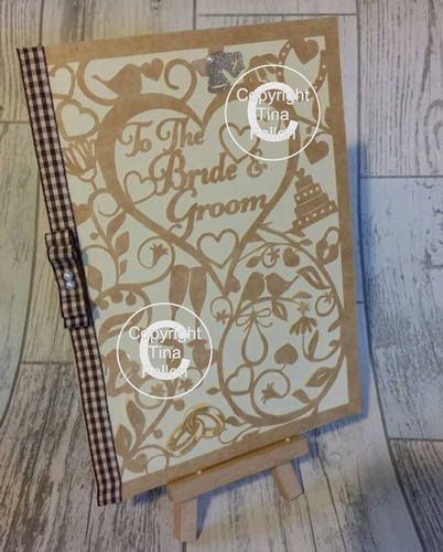 To the Bride & Groom Card Wedding Day Card