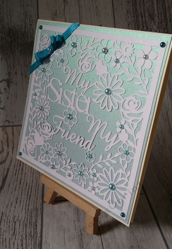 My Sister , My Friend Card Topper