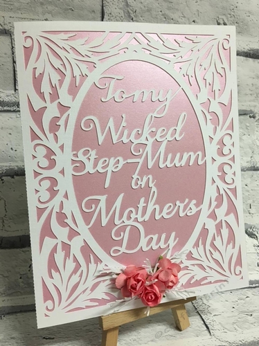 Wicked Step Mum card for Mothers Day 