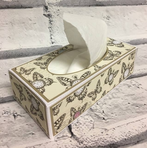 Pocket Tissue Packet Box great for wedding favours favors, teacher gifts