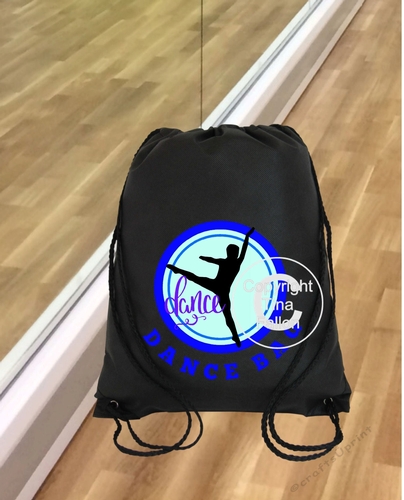 Ballet /Dance kit bag for use with HTV (Vinyl)  Design 2