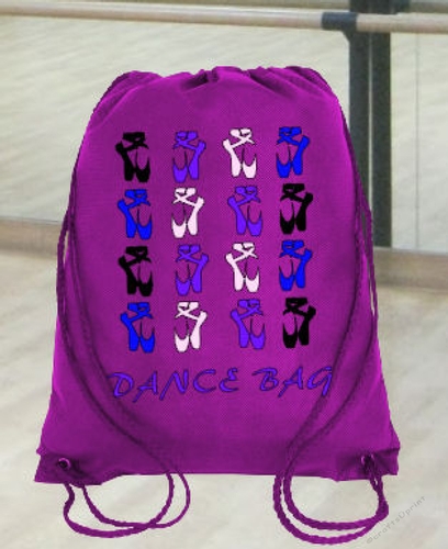 Ballet /Dance kit bag for use with HTV (Vinyl)  Design 7