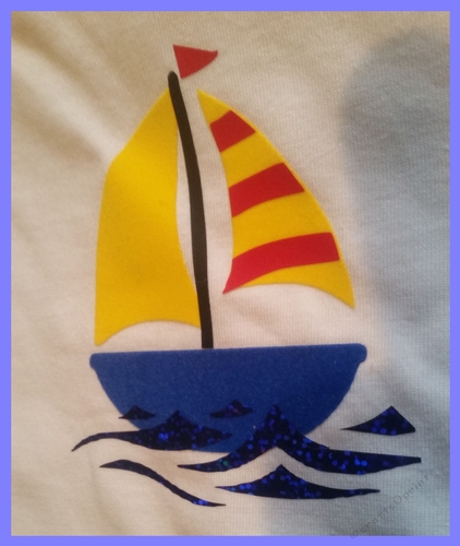 Kids Toddlers Yacht / Boat for HTV (vinyl) project