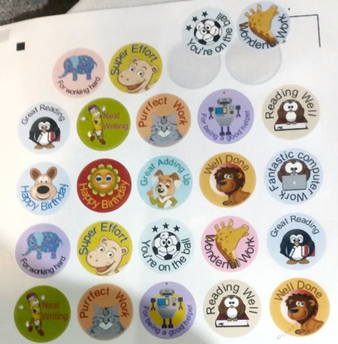 Reward Stickers for Children - Print n cut 
