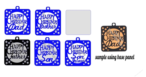Family Christmas Tags A ( Male relations)