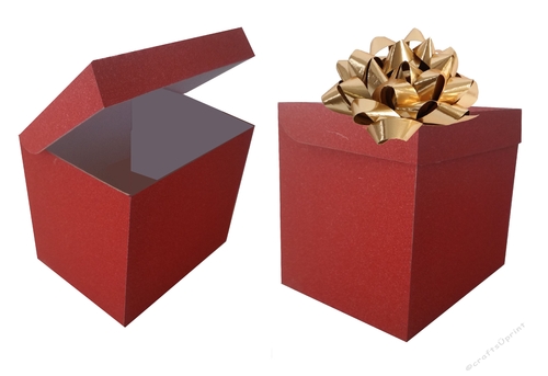 Gift Box with a flip style lid 