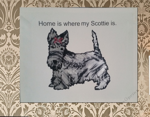 Scotty Dog , Scottie,Terrier - 2 layered cutting file