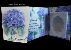 Friend Combi Card-box Ingredients of Life Verse Handcut