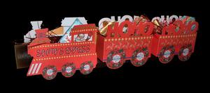 Santa's Christmas Express Train 3D Model Handcut