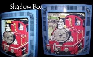 Tobias the Tank Engine Shadow Box Kit