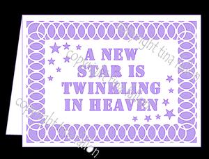 A New Star is Twinking in Heaven