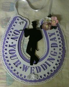 Bridal Horseshoe with Lucky Sweep multi formats