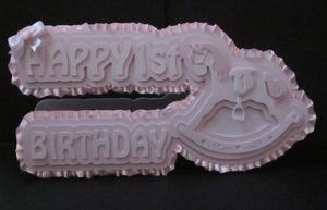 1st Birthday Rocking Horse Card