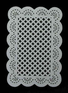 Fab Frame E Topper with Pretty Detailed Cut Out