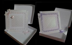 Twisted Easel Card D5 with Topper and Gift Box