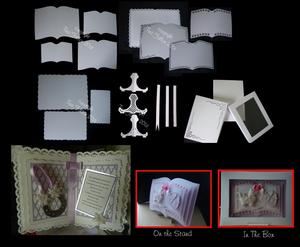 Open Book Mix N Match Set Inc Box and Stand