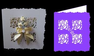 Filigree Design Set - Square Card No 4 File
