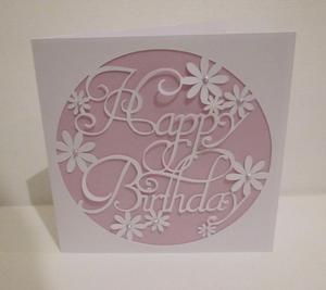 Happy Birthday Card Template C