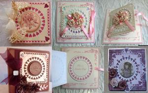 Heart Card Template and Matching Topper