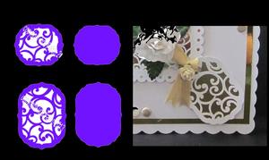 Filigree Design Set Gift Tags to Match