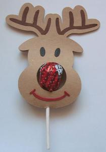 Rudolph Reindeer Chupa Chups Lolly Holder all formats