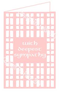 Deepest Sympathy Bereavement Card