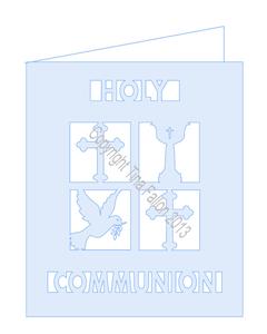 Holy Communion Card Template File