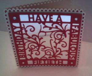 50th Birthday Occasion Topper