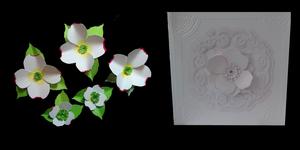 Dogwood Flower And Leaves Cutting Files