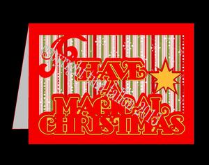 Have A Magical Christmas - Card To Fit C5 Env